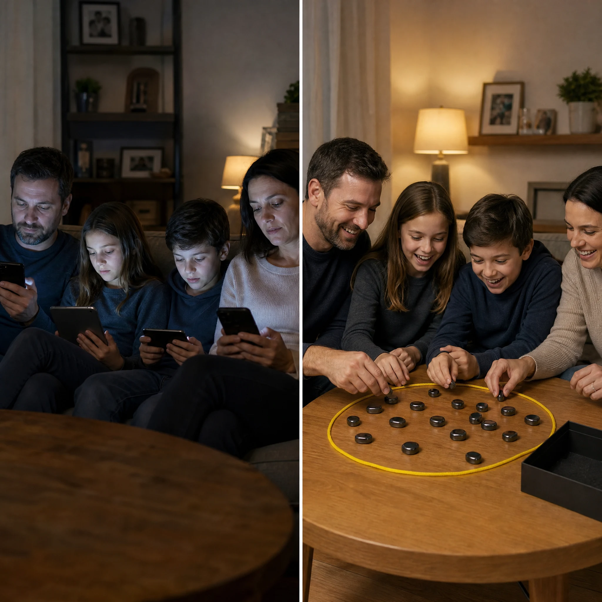 Verwandle deine Familienabende schon ab heute Abend in etwas Besonderes